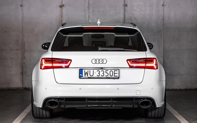 Audi RS6 cena 195000 przebieg: 250000, rok produkcji 2016 z Warszawa małe 781